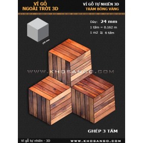 Vỉ Gỗ Keo 3D